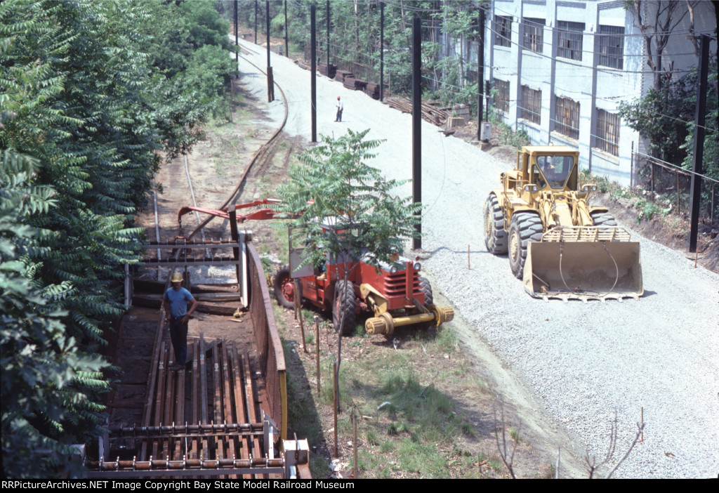 'D' Branch under construction